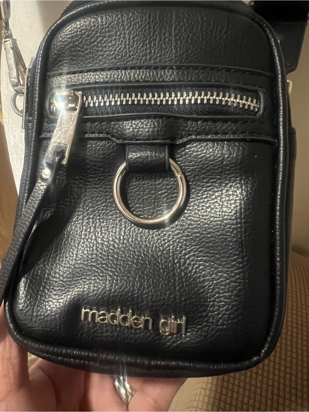 Madden Girl Black Crossbody Bag - Picture 9 of 11